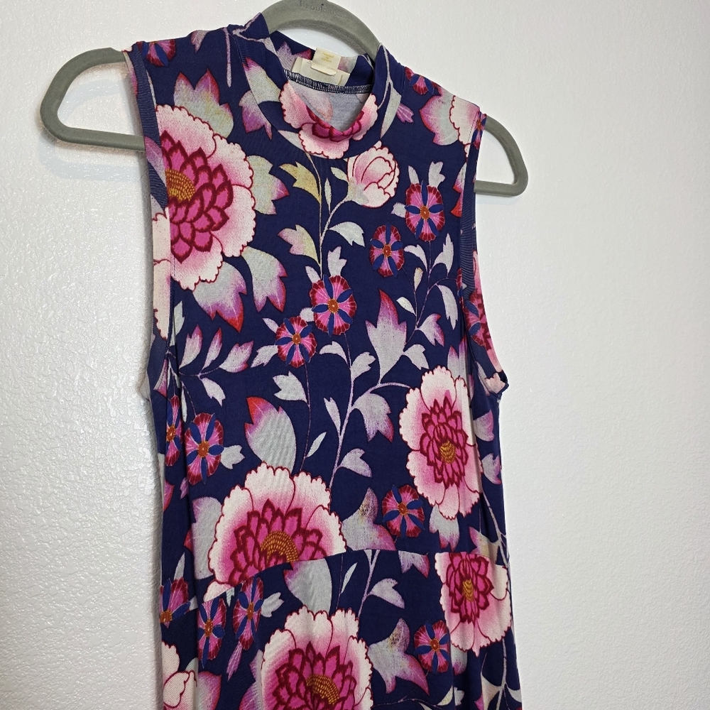 Anthropologie Maeve Cleary Floral Swing Dress Size Medium - Picture 4 of 11